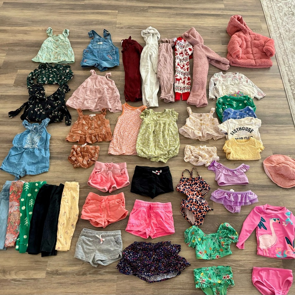 Huge baby girls clothing bundle